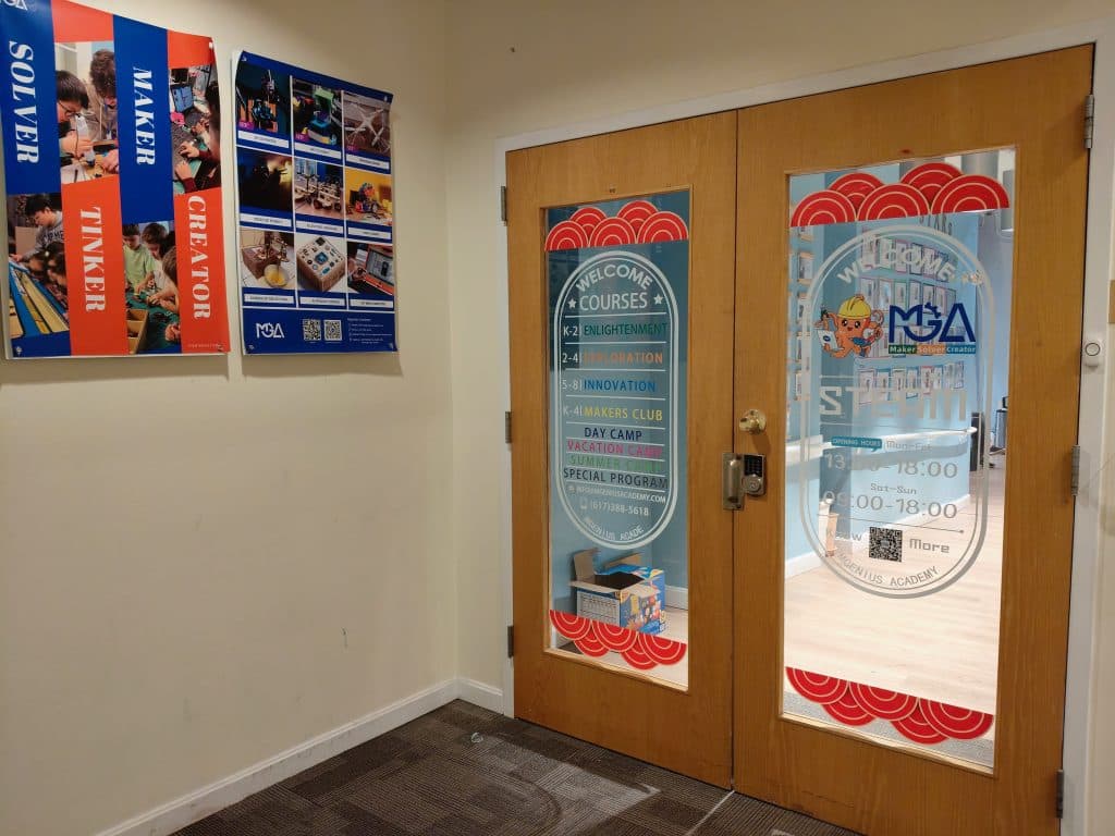 Inside the MGA STEM learning space