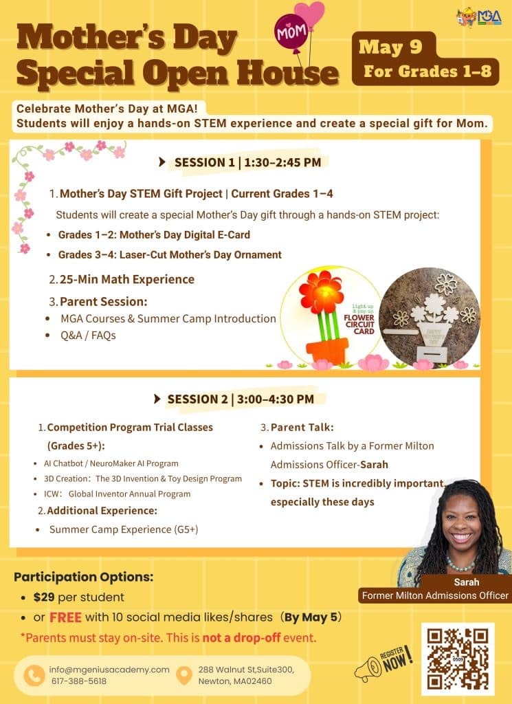 Mother's Day Special Open House
