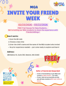 MGA Invite Your Friend Week
