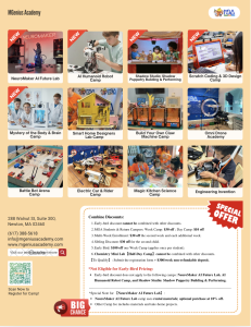 2026 MGA Spring&Summer Camp – New