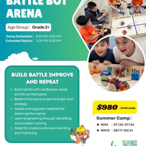 Battle Bot Arena Camp