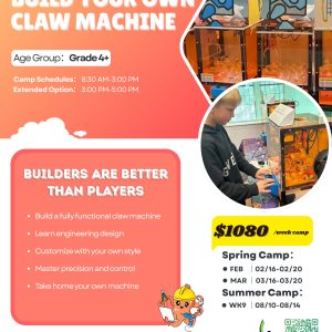 Build Your Own Claw Machine Camp