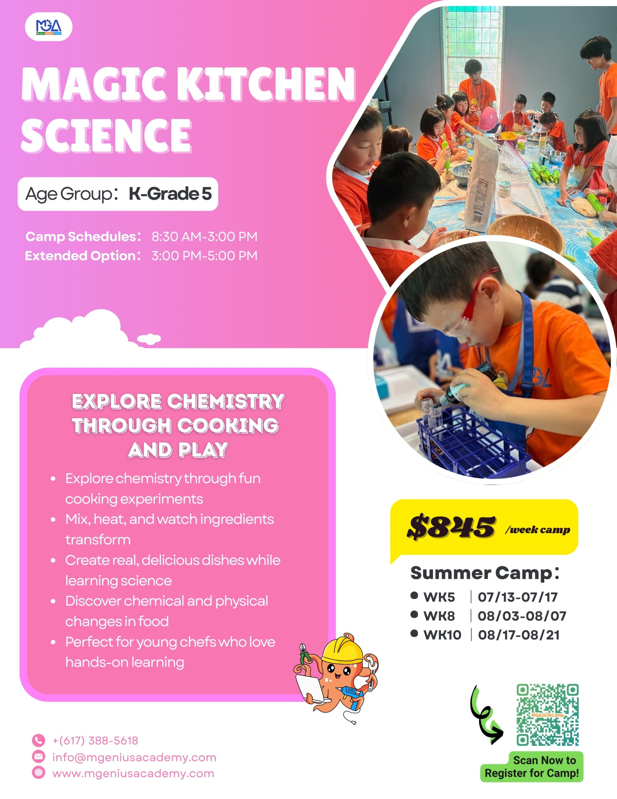 Magic Kitchen Science Camp